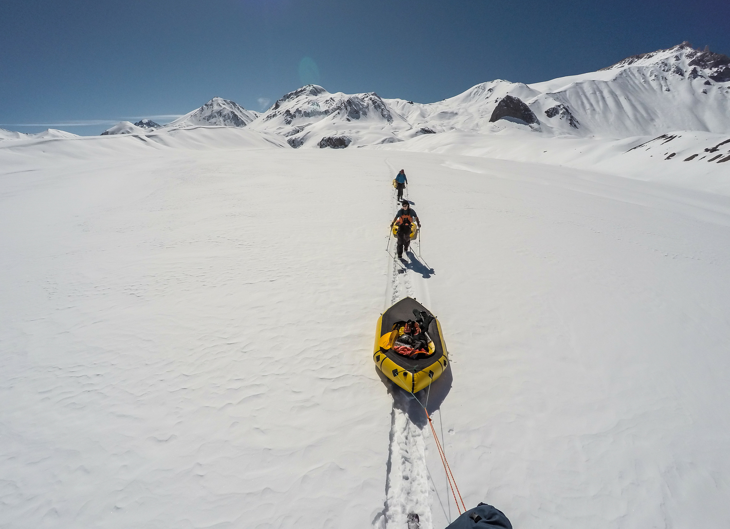 Packraft expediciones artico